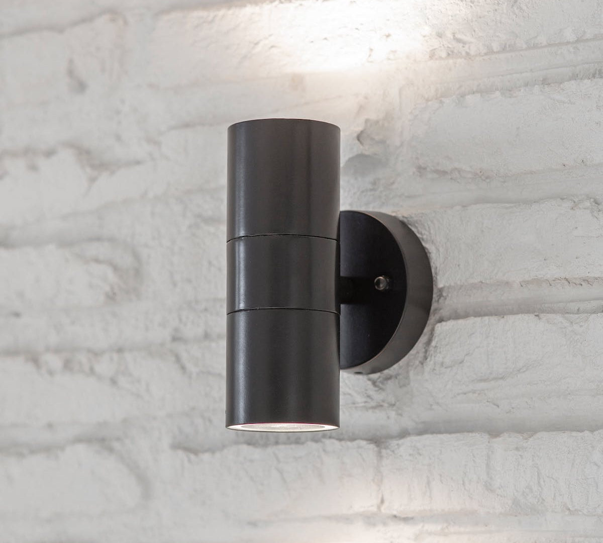 Regent up and down outdoor wall light by Garden Trading