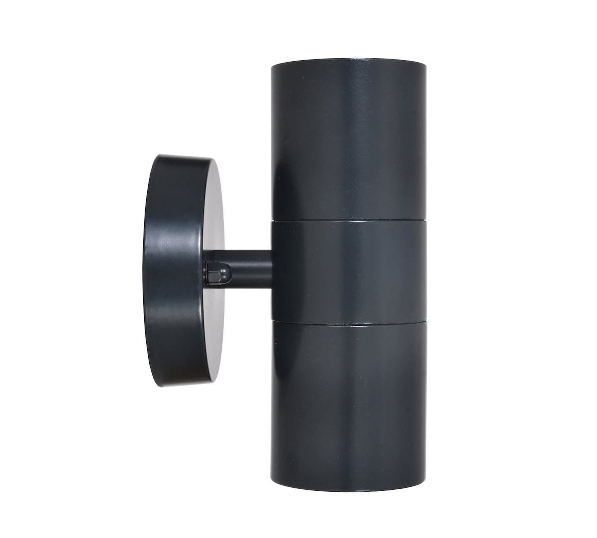 Black up and down wall light 
