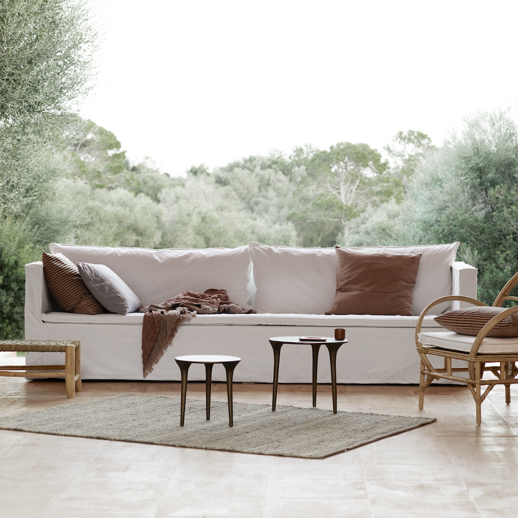 white sofa by Tine K 