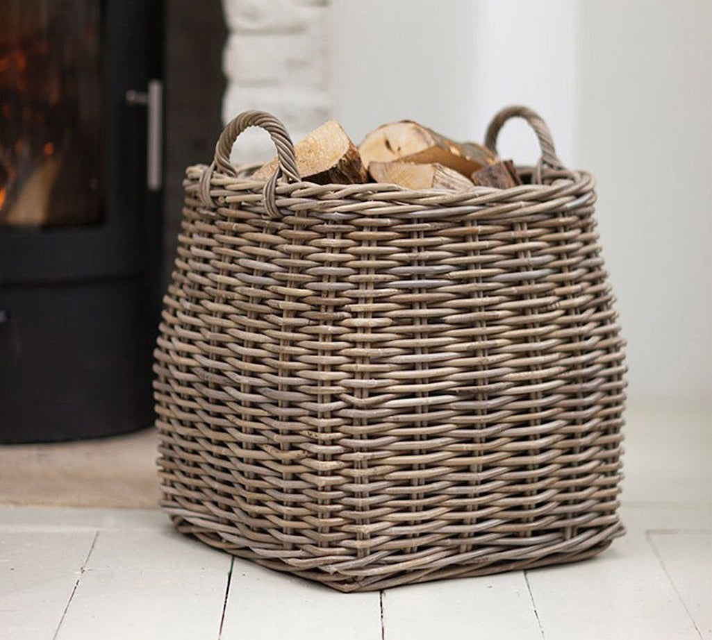 tapered log basket 