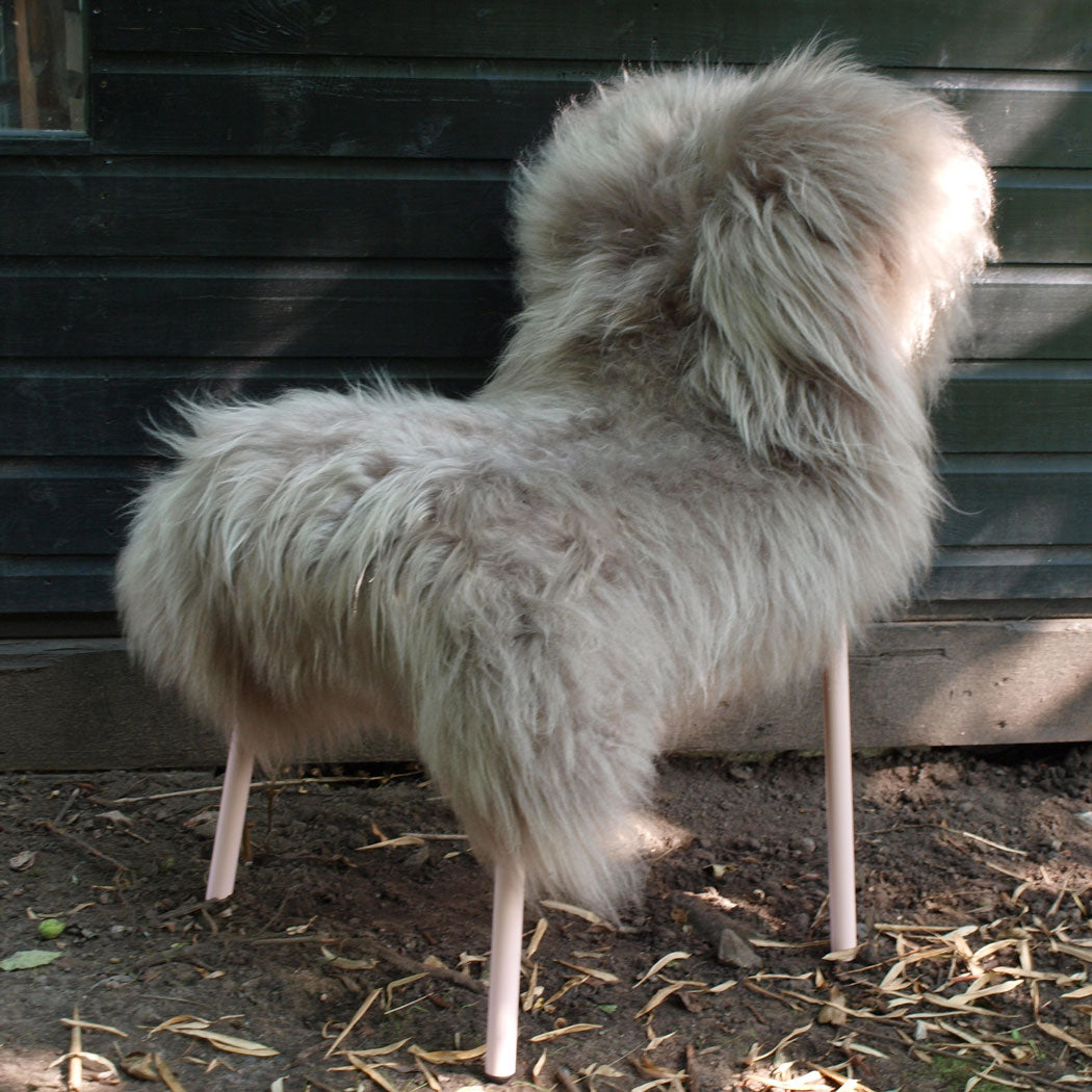 Taupe Icelandic Sheepskin Rug 
