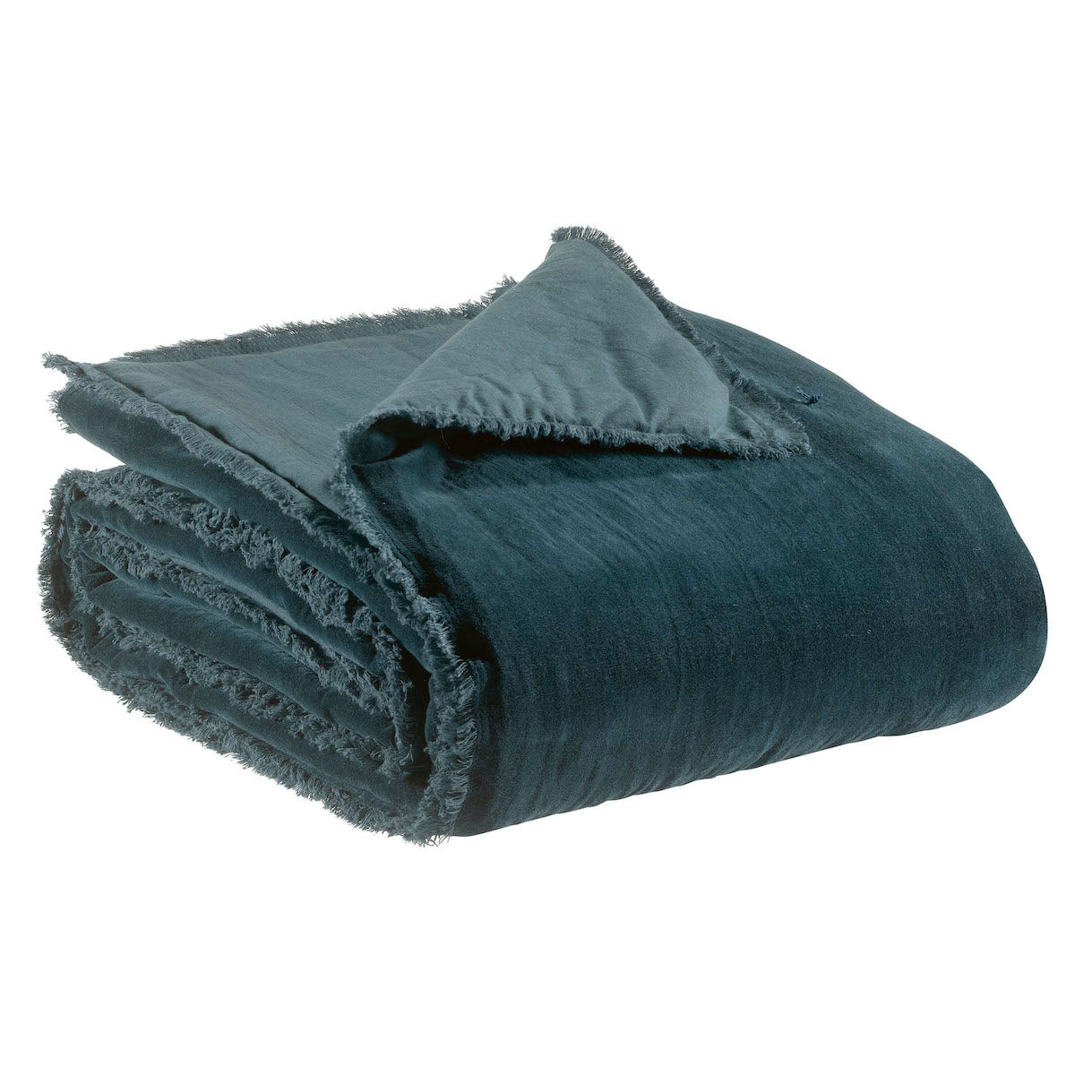 Teal velvet throw sale