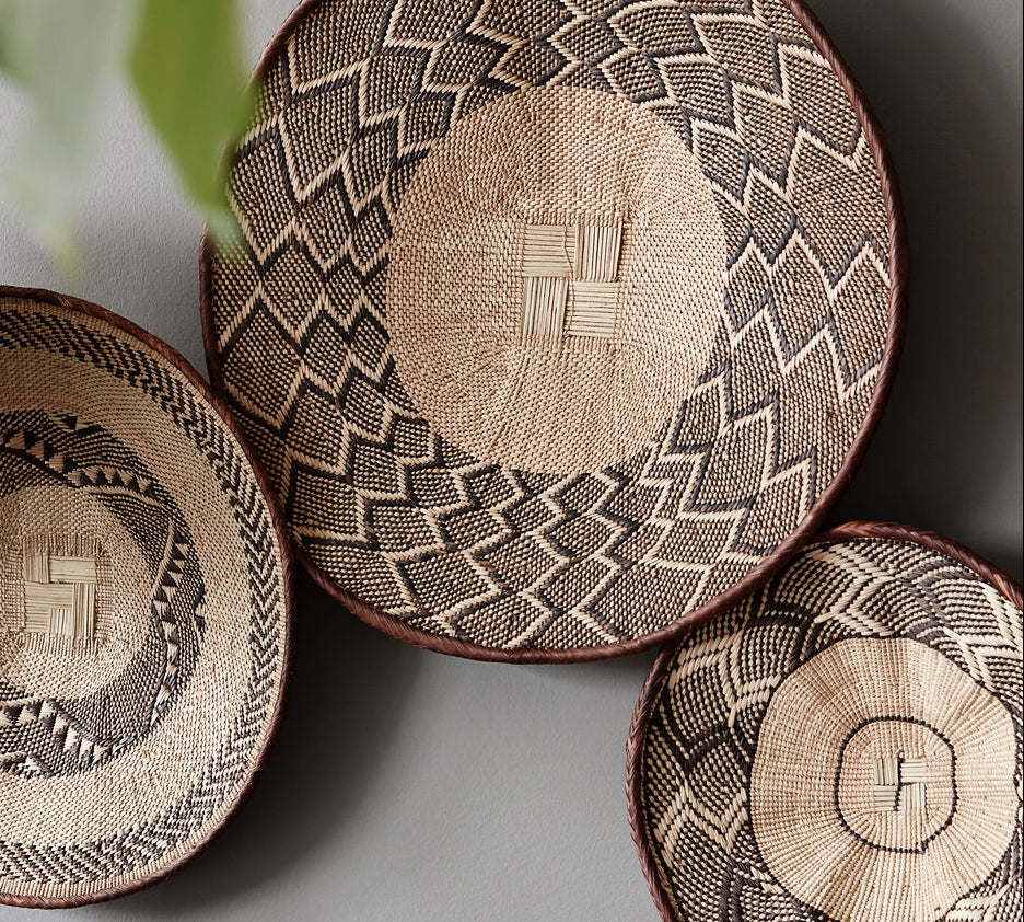 Tonga natural wall basket by House Doctor