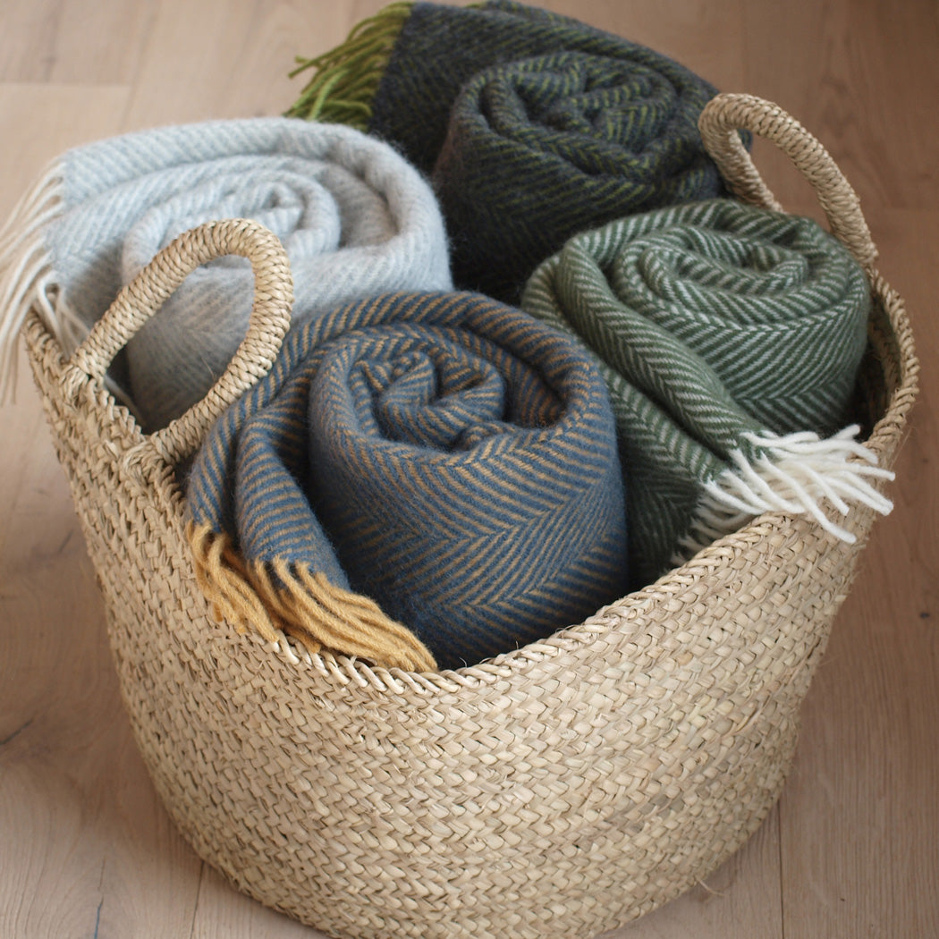 Tweedmill wool throws