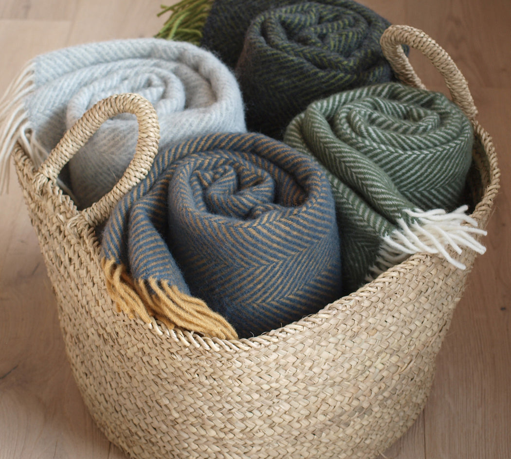 Tweedmill wool throws