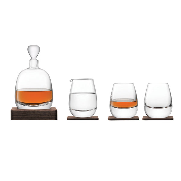 personalised Islay whisky glass set 