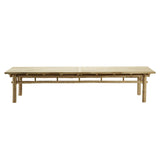 rectangular bamboo coffee table by Tine K 