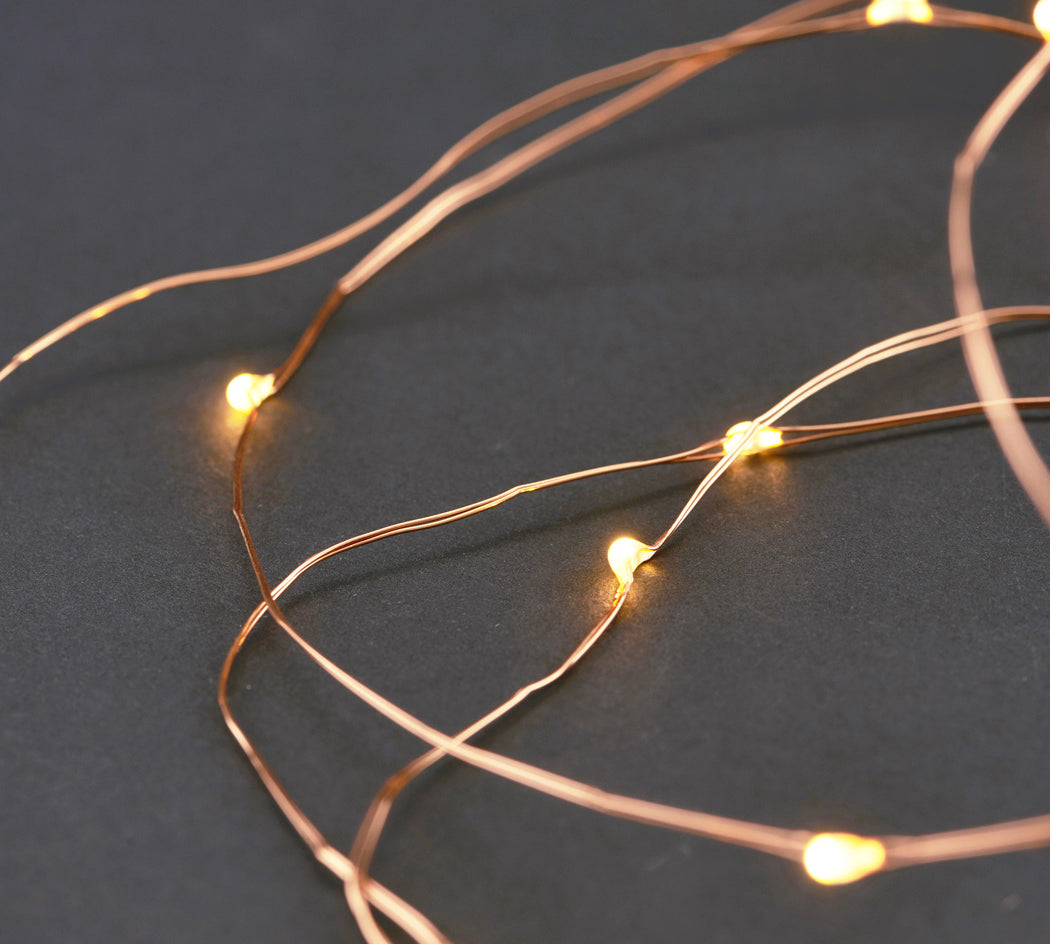 copper wire lights