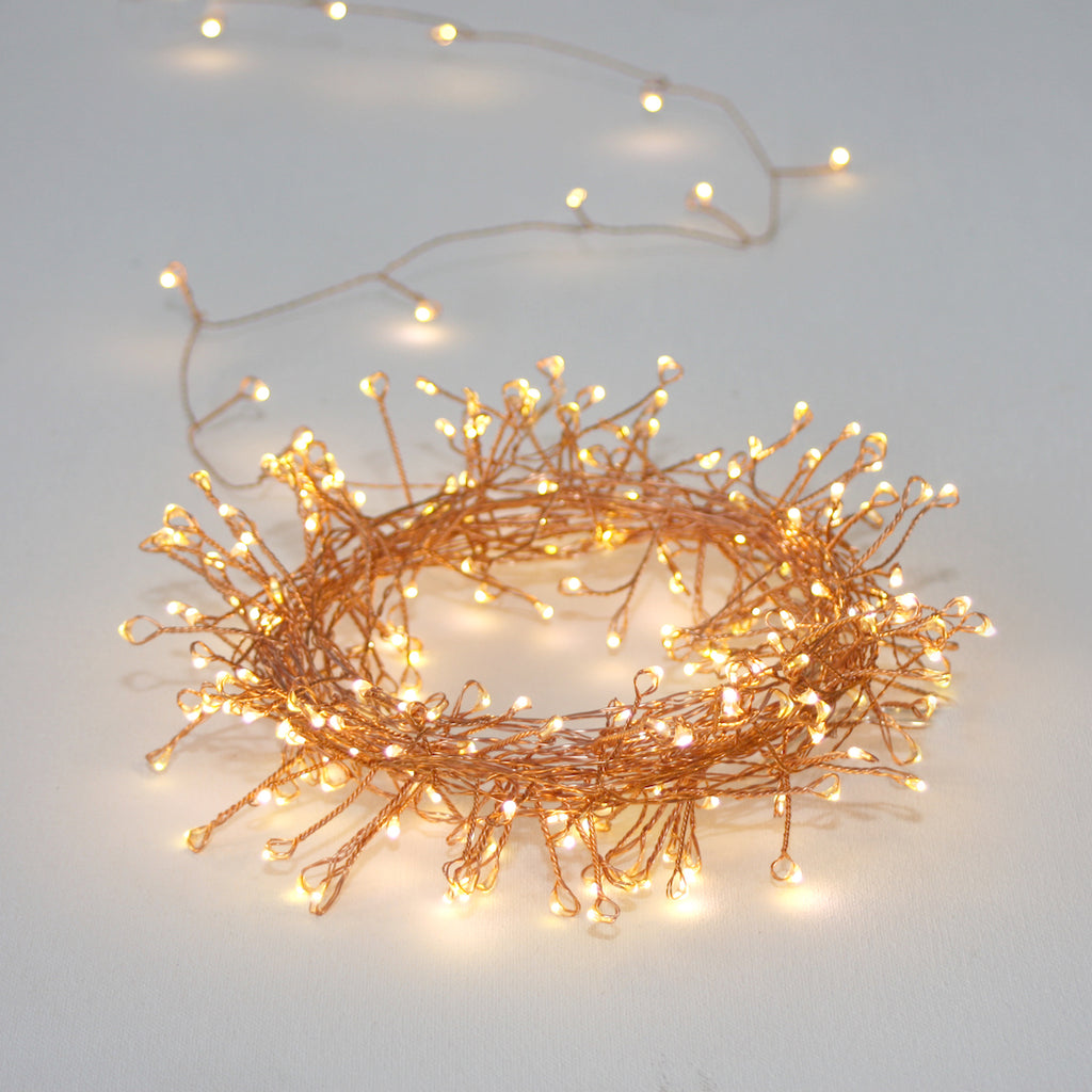 copper wire fairy lights