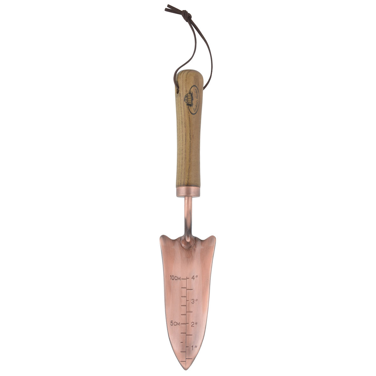 copper garden trowel 