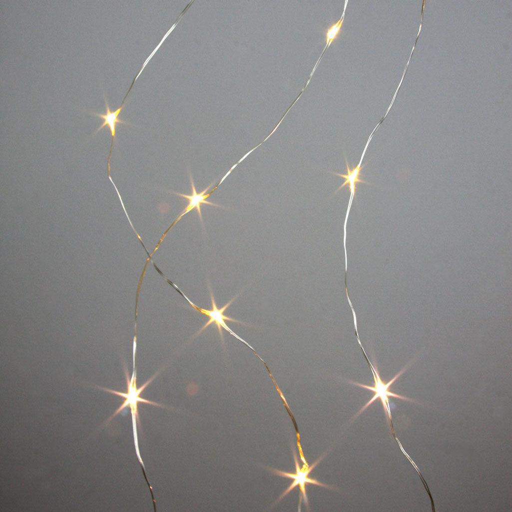 silver wire lights 