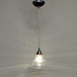 Glass pendant light 