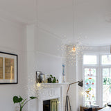 hanging starburst lights