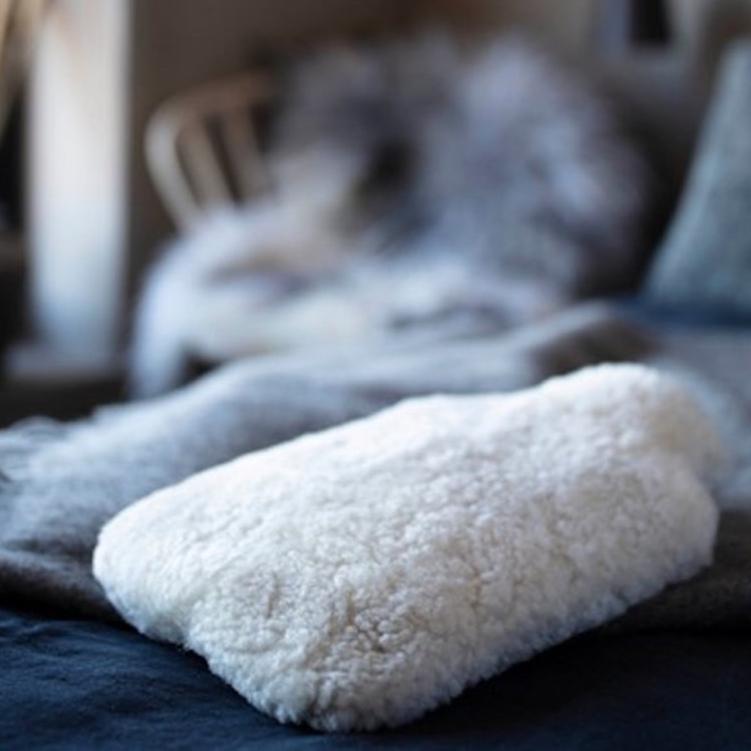 sheepskin hot water bottle 