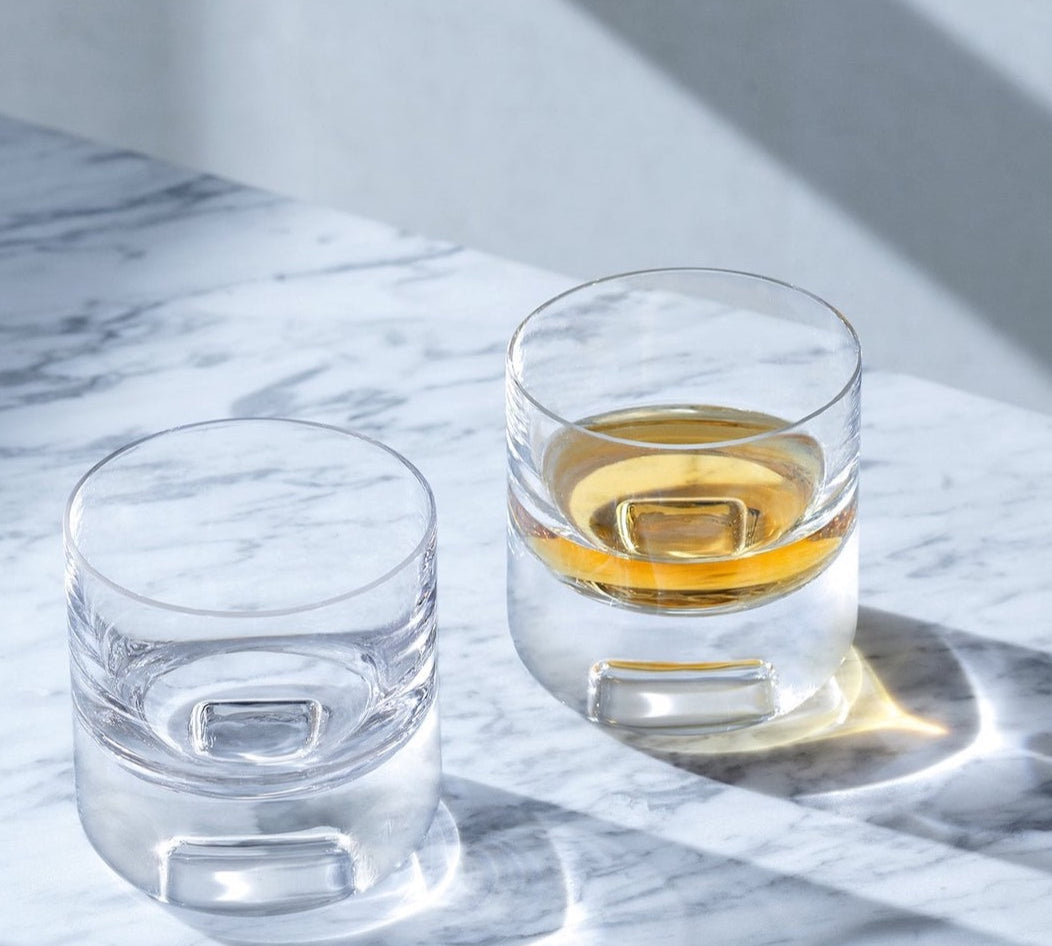 Cask whisky glasses by LSA 
