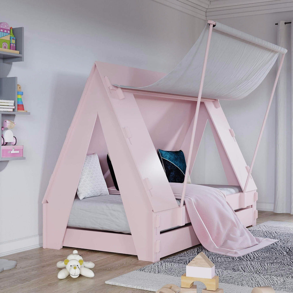 Children's tent bed
