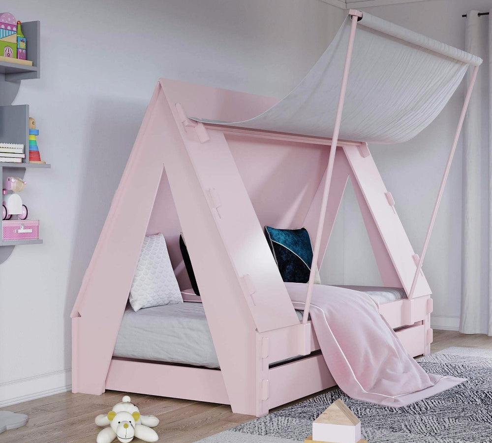 Children's tent bed