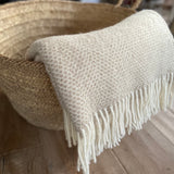 beehive throw wool