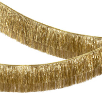 Gold tinsel garland by Meri Meri
