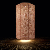 cylinder shaped garden lantern 