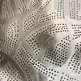 detail of filigrain pendant light