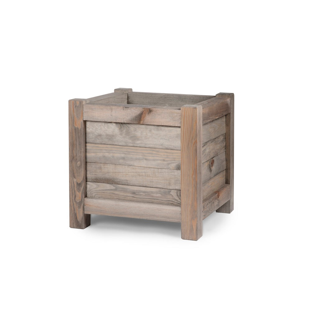 wooden garden planter 