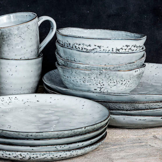 House Doctor grey Rustic crockery 