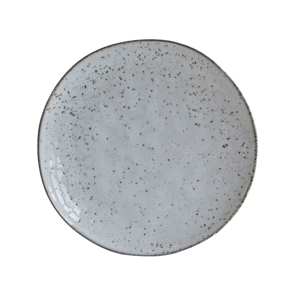 House Doctor grey dinner plate Rustic