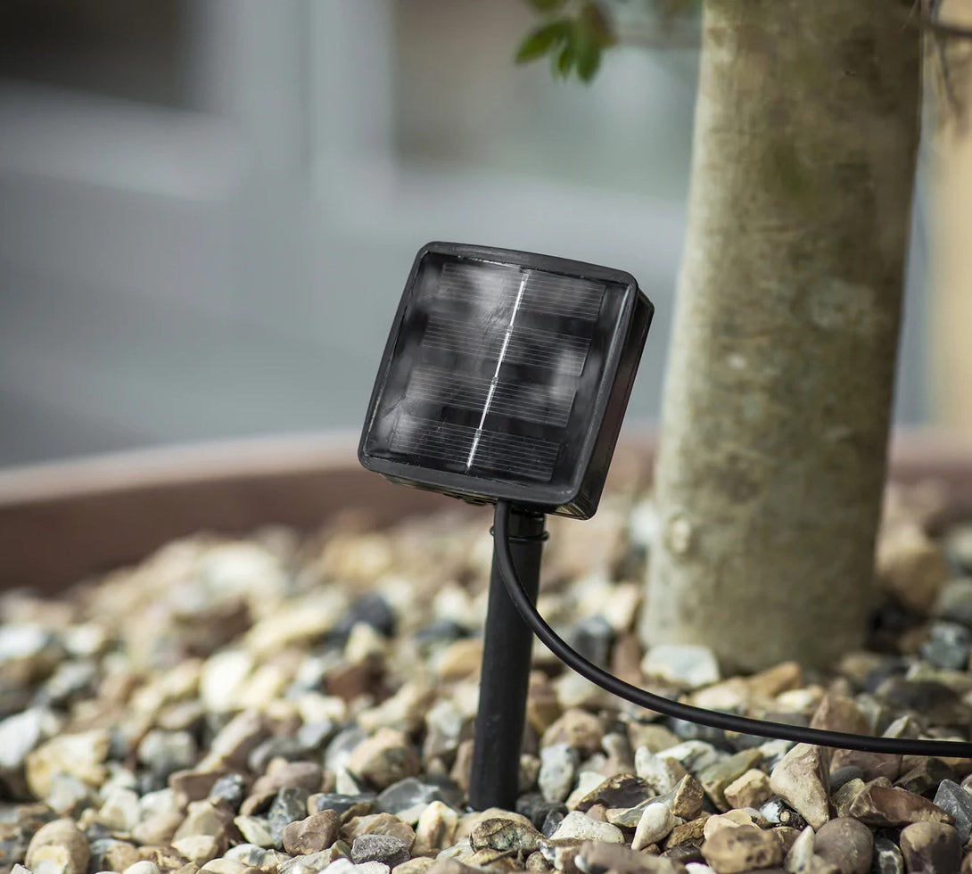 solar panel for festoon lights
