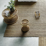 Rattan coffee table 