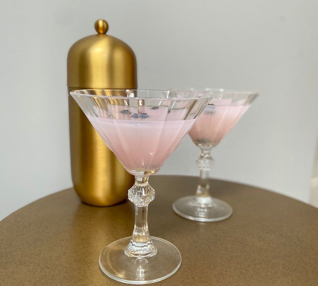 vintage cocktail glasses