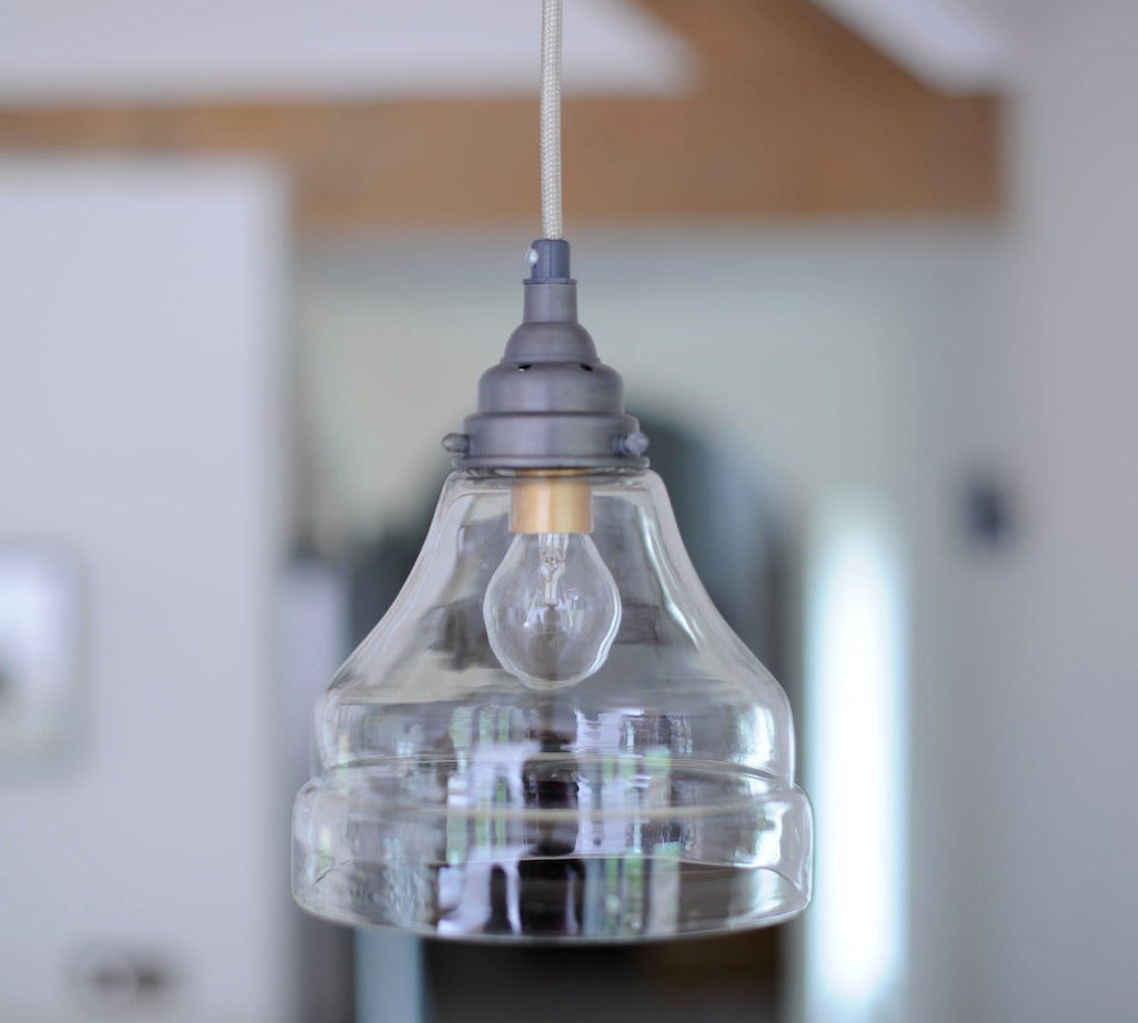 glass pendant light
